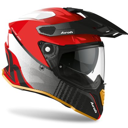 Casco Airoh COMMANDER - PROGRESS RED - LIMITED EDITION