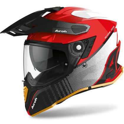 Casque Airoh COMMANDER - PROGRESS RED - LIMITED EDITION Ref : AR1069 