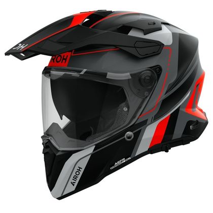 Airoh COMMANDER 2 - SKIP Full-face helmet - Black / Orange Ref : AR1512 