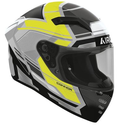 Casque intégral Airoh CONNOR - EGO - Jaune / Noir