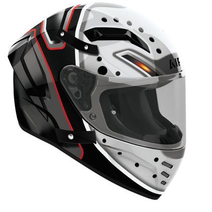 Casque intégral Airoh CONNOR - MASKER - Noir / Gris