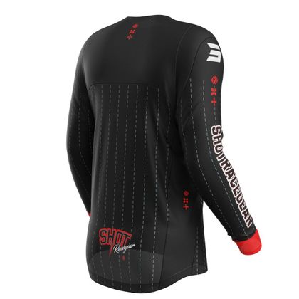 Maillot cross Shot CONTACT - DAWG 2026 - Noir