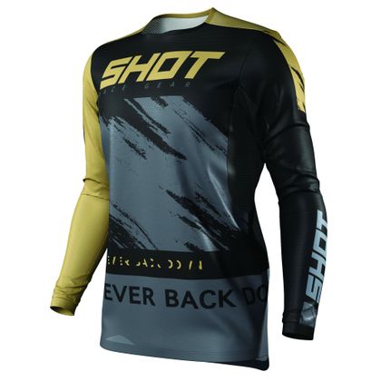 Camiseta de motocross Shot CONTACT DRAW - GOLD 2021 Ref : SO1850 