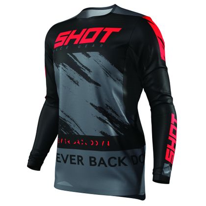 Camiseta de motocross Shot CONTACT DRAW - RED 2021 Ref : SO1856 
