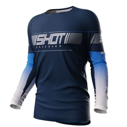 Maillot cross Shot CONTACT - INDY 2023 - Bleu Ref : SO2504 