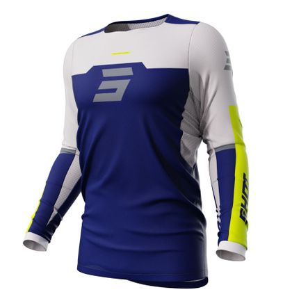 Camiseta de motocross Shot CONTACT - IRON 2023 - Azul Ref : SO2506 