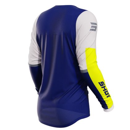 Camiseta de motocross Shot CONTACT - IRON 2023 - Azul