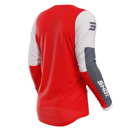 Maillot cross Shot CONTACT - IRON 2023 - Rouge