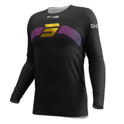 Maillot cross Shot CONTACT - KICKER 2026 - Noir Ref : SO3146 