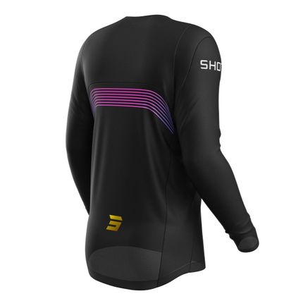 Maillot cross Shot CONTACT - KICKER 2026 - Noir