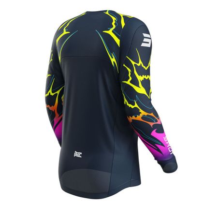 Maillot cross Shot CONTACT - RAC - ENFANT - Bleu