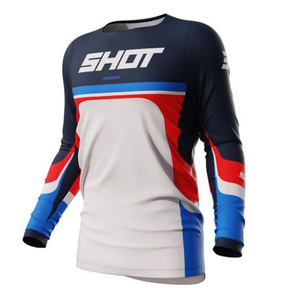 Camiseta de motocross Shot CONTACT - LEGEND 2023 - Azul Ref : SO2505 