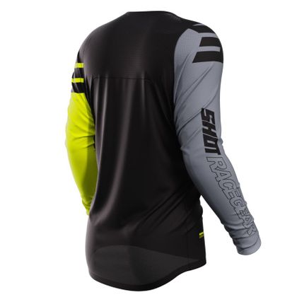 Maillot cross Shot CONTACT - RUSH 2023 - Jaune