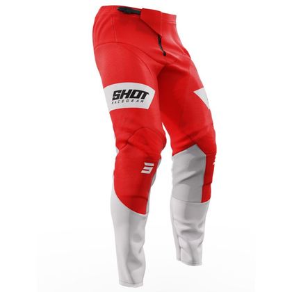 Pantaloni da cross Shot CONTACT - SCOPE 2023 - Rosso / Grigio