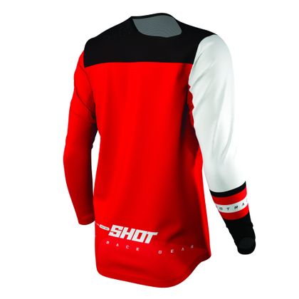 Camiseta de motocross Shot CONTACT SHINING - RED 2021