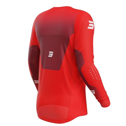 Maillot cross Shot CONTACT - STREAM 2026 - Noir / Rouge