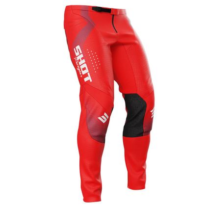 Shot CONTACT - STREAM 2026 Cross pants - Black / Red