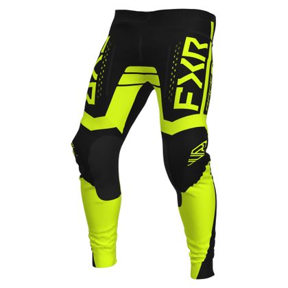 Pantalón de motocross FXR CONTENDER 2023 - Negro / Amarillo Ref : FXR0393 