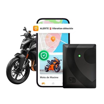 Traceur GeoRide 3s + Live Alarm OFFERT - Tracker GPS - Alarme connectée - Détection radar en sous-sol