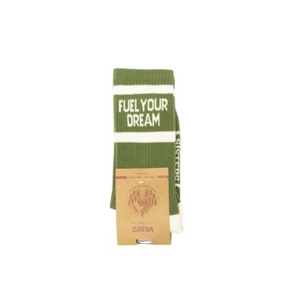Wildust FUEL YOUR DREAM Socks - Green Ref : WILD0060 / VSSS223 