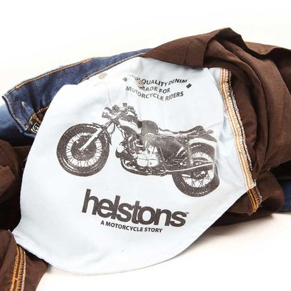 Vaqueros moto Helstons CORDEN STONE - Straight