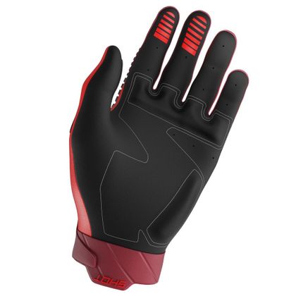 Shot CORE MAX 2026 Crosshandschoenen - Zwart / Rood