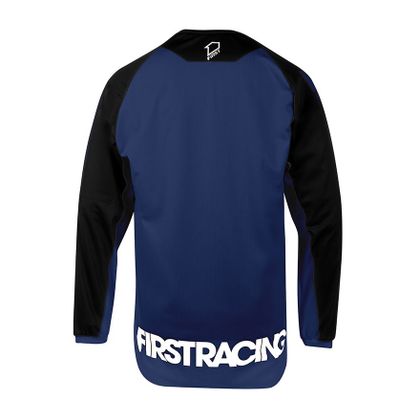 Camiseta de motocross First Racing CORPO - BLUE MARINE BLACK 2021