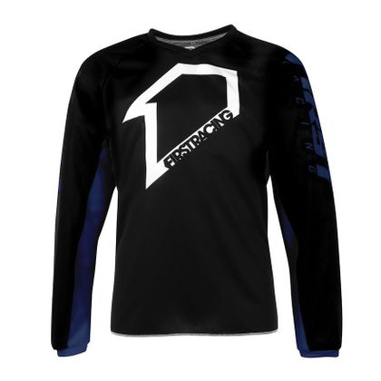 Camiseta de motocross First Racing CORPO - BLUE MARINE BLACK 2021 Ref : FR0804 