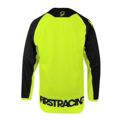 Camiseta de motocross First Racing CORPO - YELLOW FLUO BLACK 2021