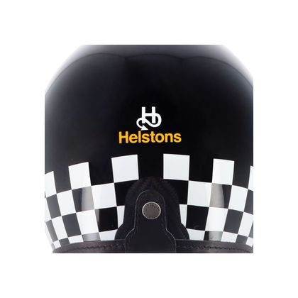 Helstons COURSE Jethelm - Schwarz / Weiß