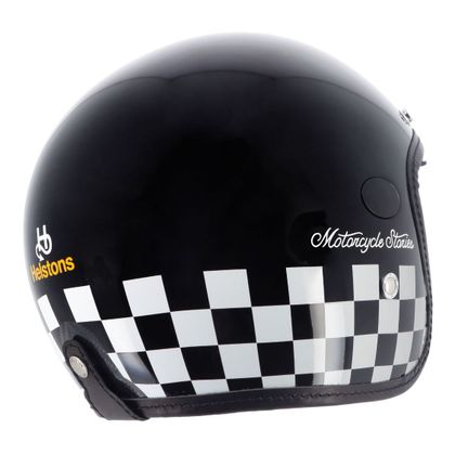 Helstons COURSE Jethelm - Schwarz / Weiß