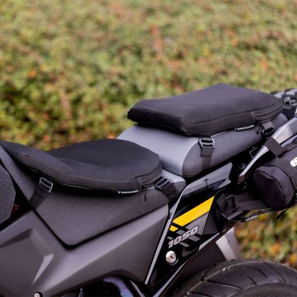 Coussin de siège de moto à coussin d'air : Selle confort moto