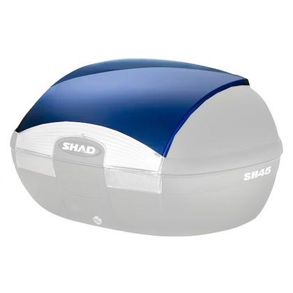 Couvercle Shad Bleu pour Top case SH 45 universel Ref : SHD1B45E01 / D1B45E01 