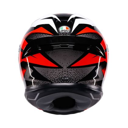 Casque intégral AGV K6 S - BRAVEN - Noir / Rouge