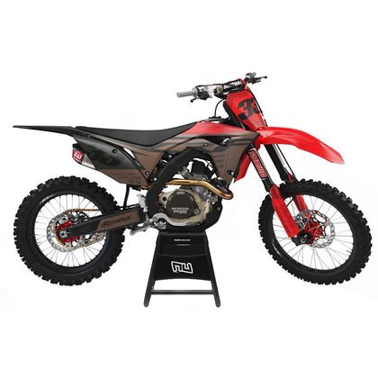 Kit déco RiderUnik TEALBRO Ref : RU0078 / HOTEALB14 HONDA 450 CRF 450 R (PE05) - 2013 - 2016