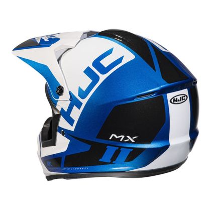 Casco de motocross Hjc CS MX II - CREED - BLUE WHITE 2023 - Azul / Blanco