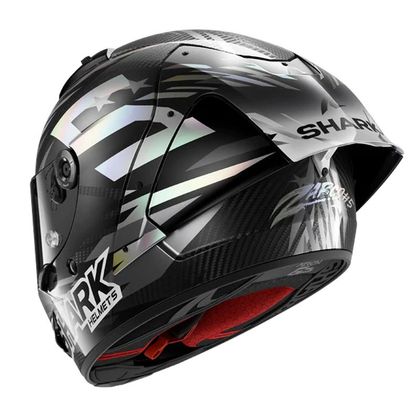 Shark AERON-GP FIM RACING #2 REPLIKA ZARCO WINTER TEST 2026 Integralhelm - Schwarz / Grau