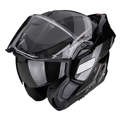 Modulhjälm Scorpion Exo EXO-TECH II - MARKUS - Svart / Grå Ref.: SC1370 