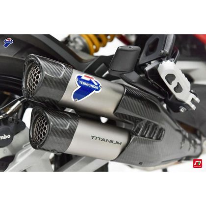 Silencieux Termignoni 2x HOMOLOGUE - Gris