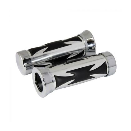 Bike It 25 mm left 28 mm right Universal Handlebar grips - Grey