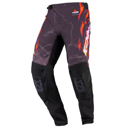 Calças de cross Kenny PERFORMANCE - VULCAIN 2027 - Preto / Laranja Ref.: KE3114 