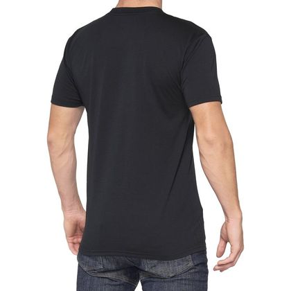Camiseta de manga corta 100% ATHOL - Negro