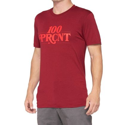 Maglietta maniche corte 100% SEARLES - Rosso Ref : CE1263 