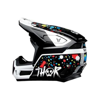 Thor FLEET - SPLAT - CHILDREN 2025 Cross helmet - Black