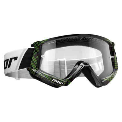 Masque cross Thor YOUTH COMBAT CAP - BLACK LIME