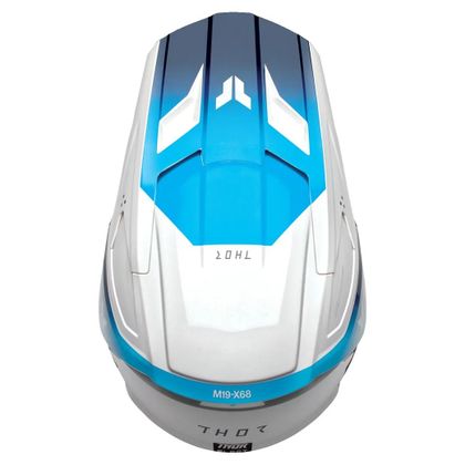 Thor FLEET - STORM - CHILDREN 2025 Cross helmet - White / Blue