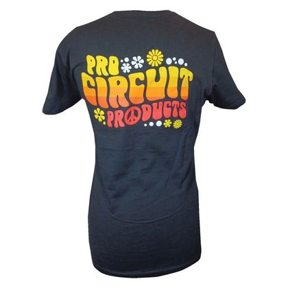 T-Shirt manches courtes Pro Circuit GROOVY - FEMME - Noir