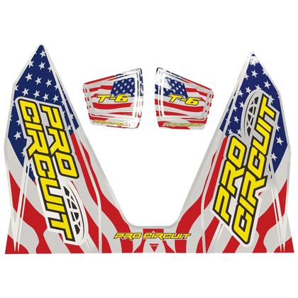 Stickers Pro Circuit T6 STARS ANDSTRIPES Universel