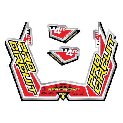 Stickers Pro Circuit Ti-4R Universel