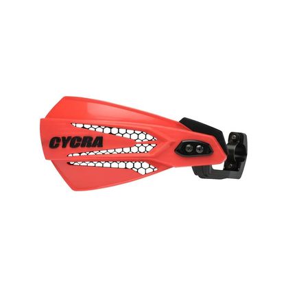 Protèges-mains CYCRA MX-RACE NOIR/ROUGE Universel - Noir / Rouge